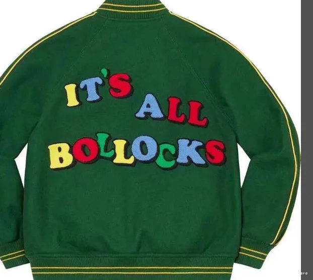 M It's Green L Bollocks S 21SS Jacket All Varsity Reid Black XL Jamie 1010